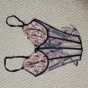 Victoria Secret lace up corset